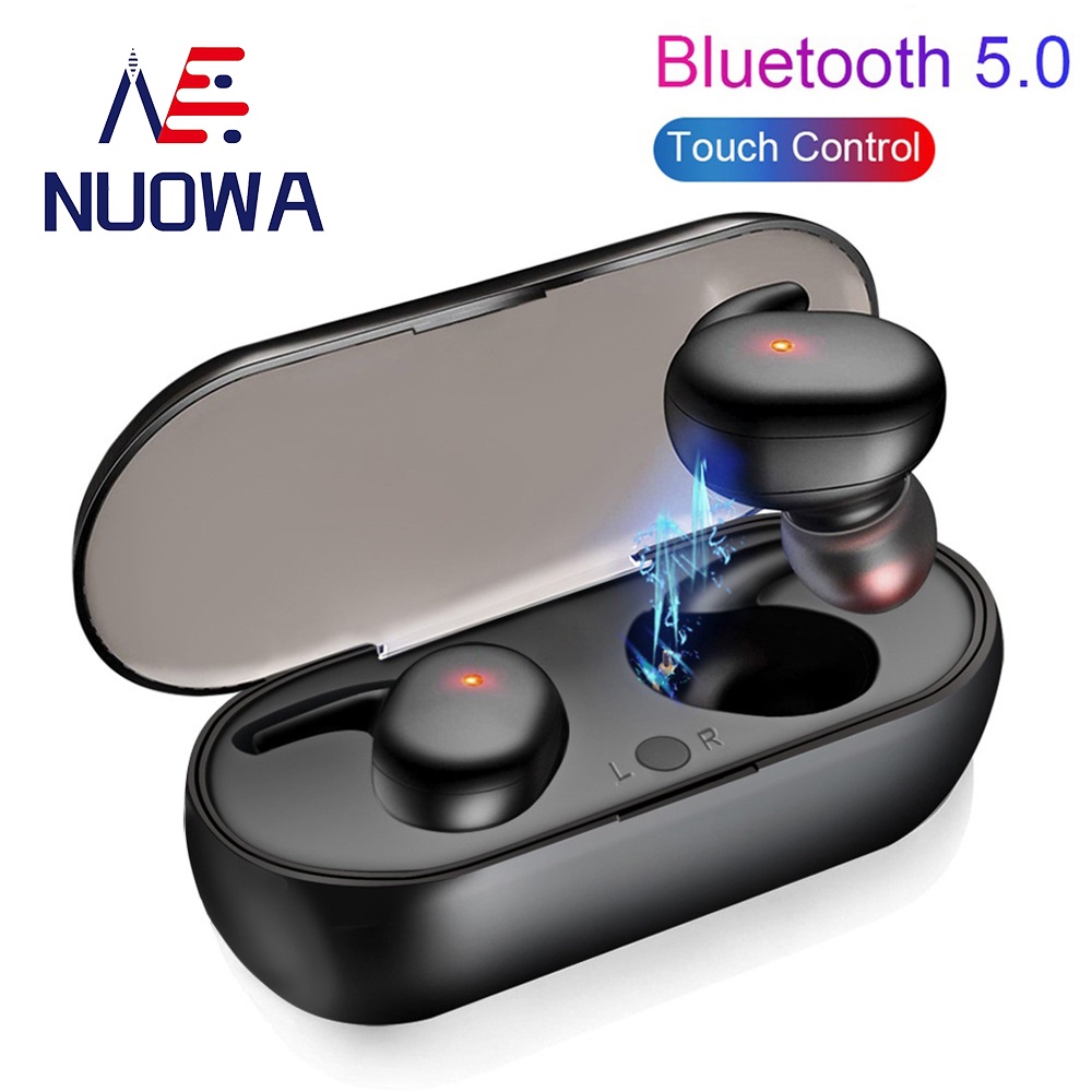[Presente gratuito]NUOWA Y30 Tws Fone De Ouvido Sem Fio Bluetooth 5.0