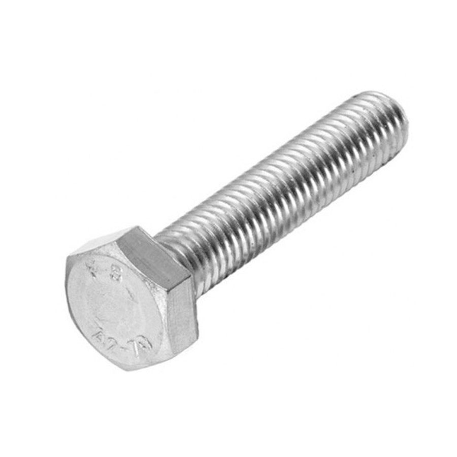 Parafuso Sextavado Rosca Inteira - DIM 933 - M8 - 1,25 X 20 - Aço Inox