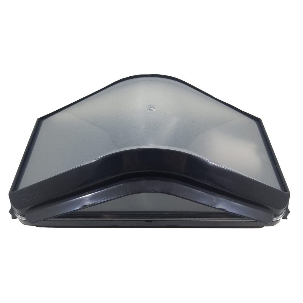 Luminária Arandela Malibu Preta Radial para Parede Externa