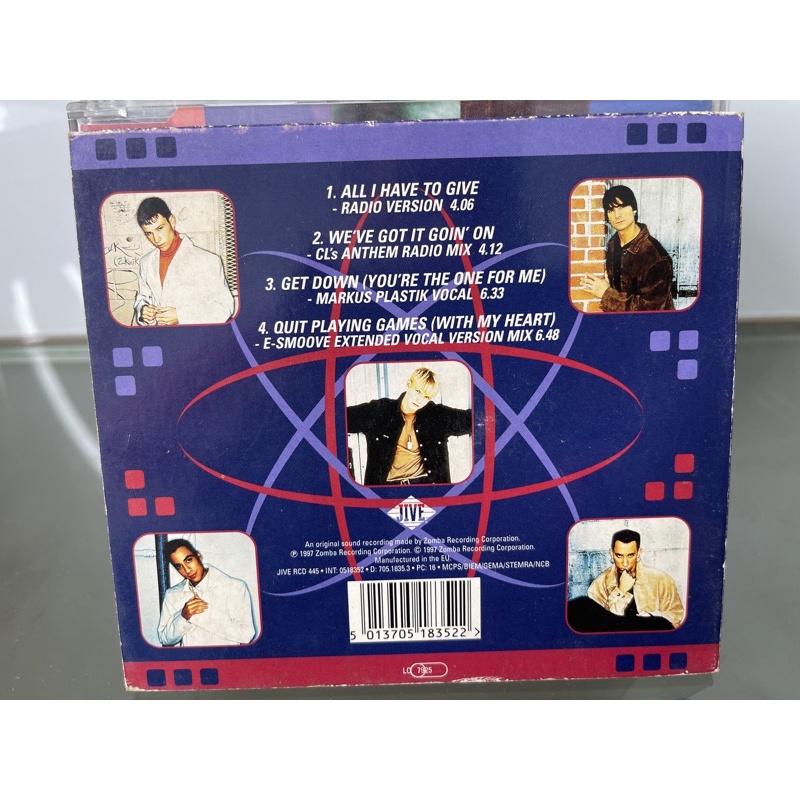 最大91 Offクーポン デジパックcd Backstreet Boys All I Have To Give Www Everyeventguide Com