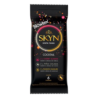 Preservativo SKYN Cocktail 6 Unidades