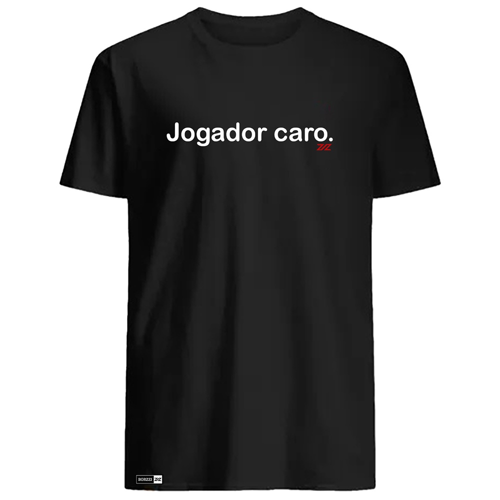 Camiseta Camisa Boleiro Jogador Caro - Andada de jogador - Futebol - 100% Algodão de Qualidade