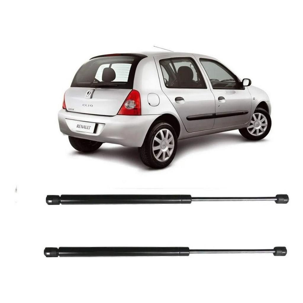 Par Amortecedor Traseira Porta Mala Clio Hatch 2000 A 2016 em Oferta na Shopee
