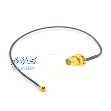 Cabo Pigtail Ufl Ipx Para Sma Fêmea Com 10, 15 ou 20 Cm