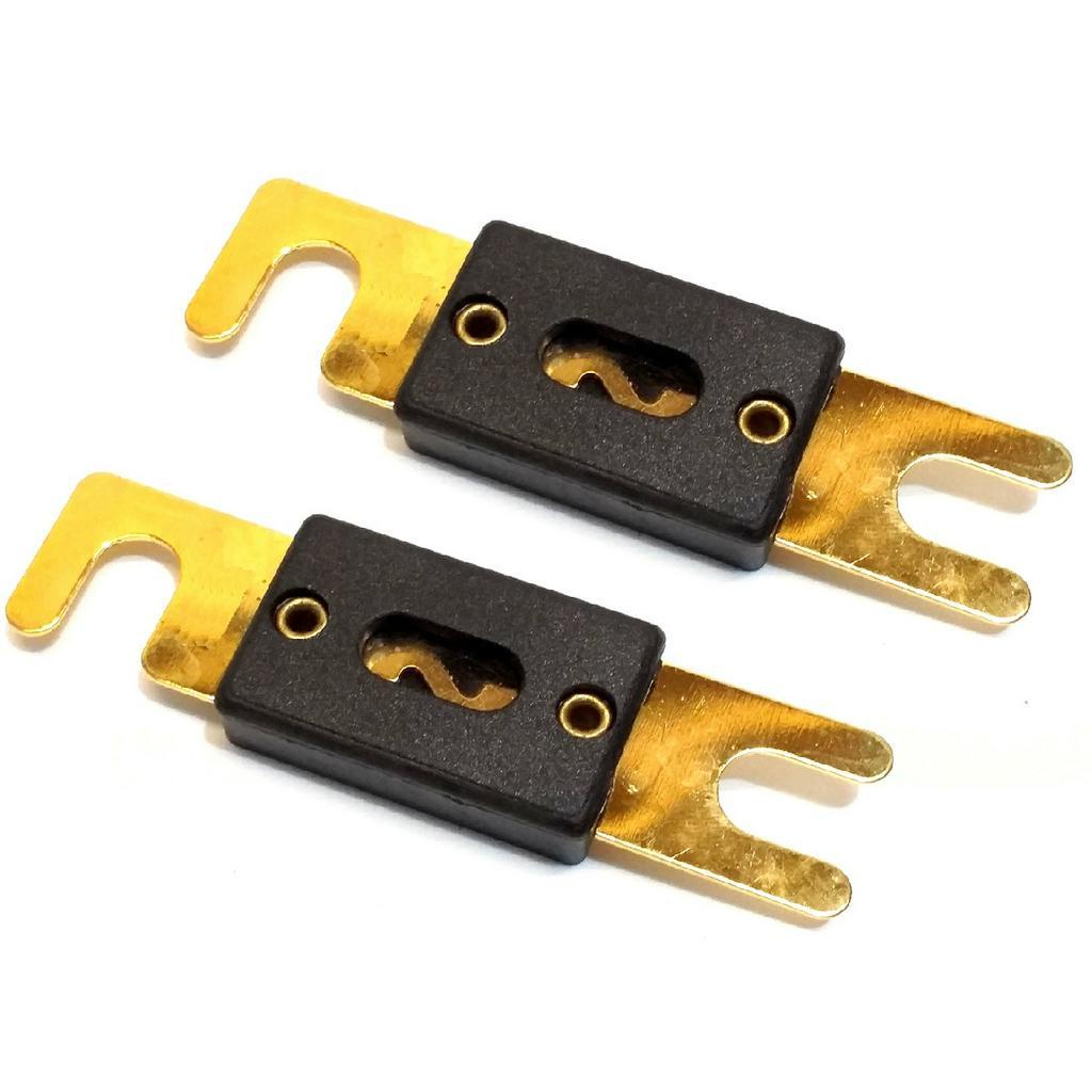 2 Fusivel Faca 100 Amperes ANL Grande Som Automotivo 100A