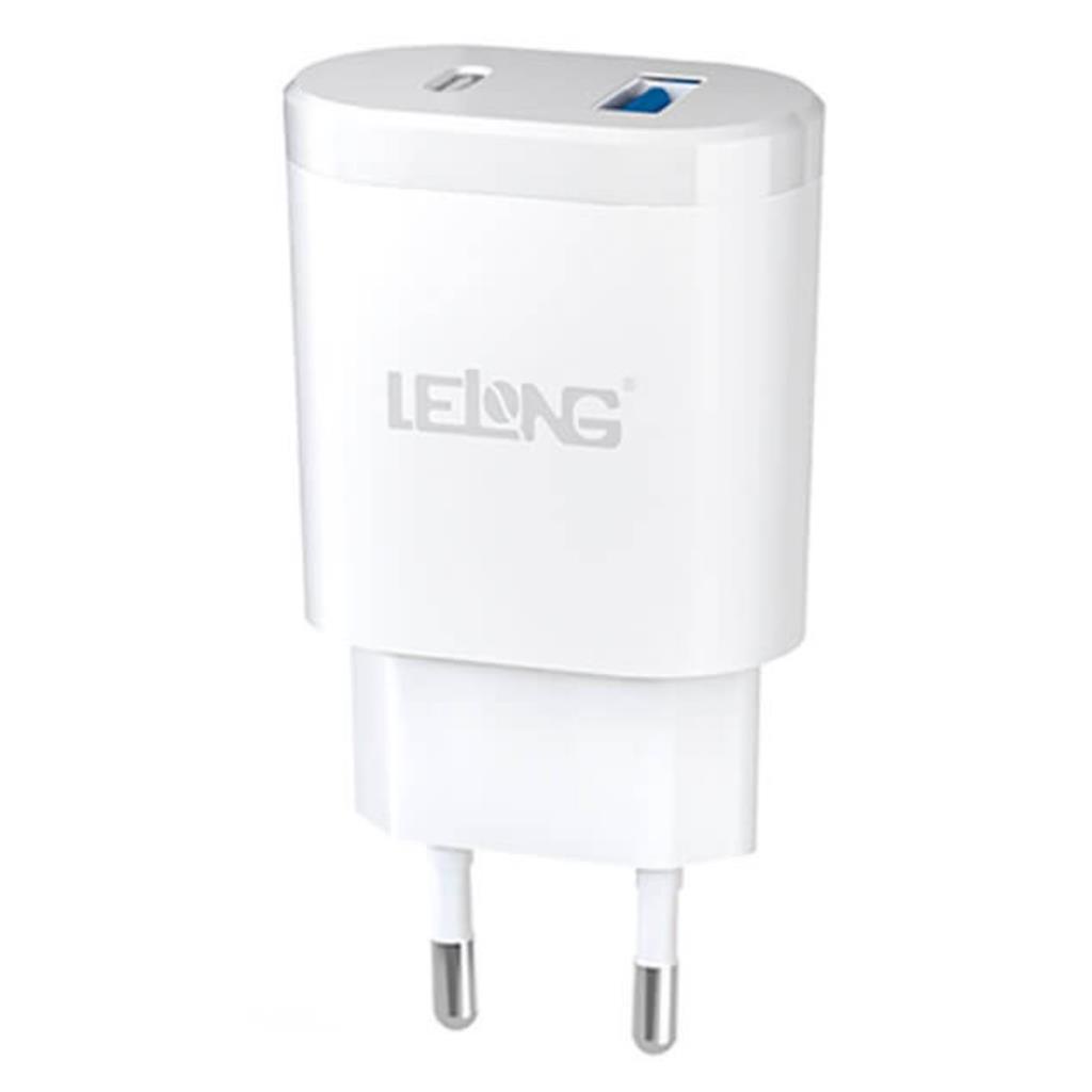 Fonte Usb e Tipo-C Iphone e Android 5.1a Turbo Lelong LE-283 | Shopee ...