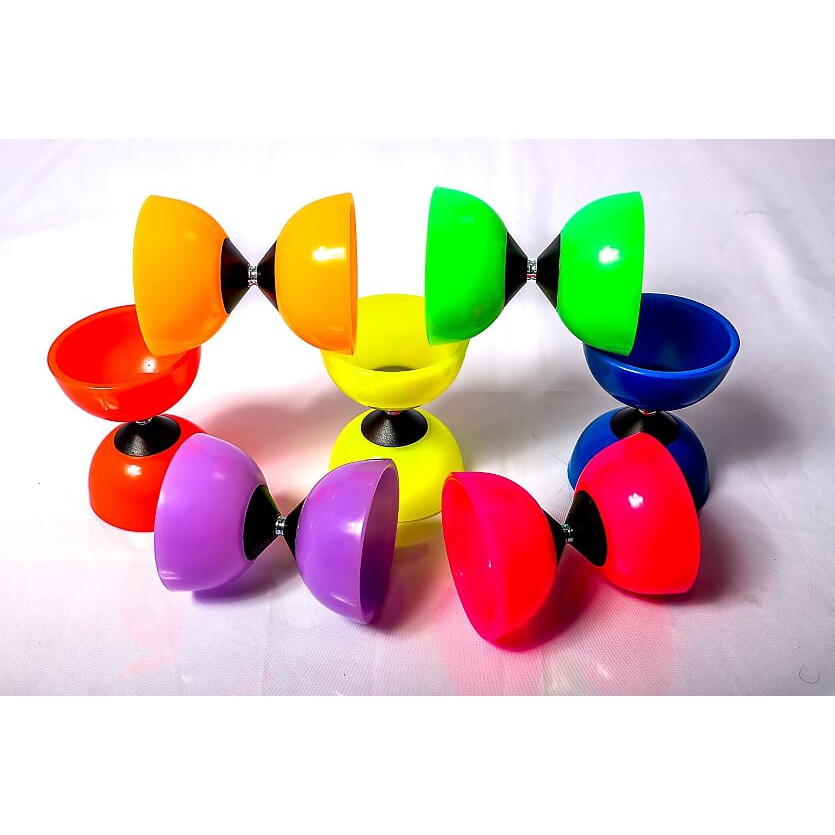 Diabolo Profissional 120mm com par de baquetas ioio Chinês Pró Circo