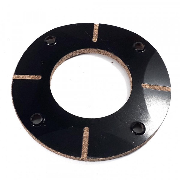 Disco Cortiça Com Lata 4 Furos Para Motor De Máquina De Costura Linha Industrial