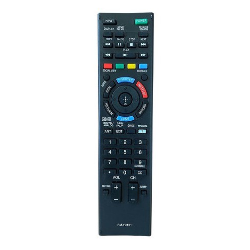 Controle remoto compatível com Tv Sony Bravia smart Rm-yd291 Kdl40w605b 48w605b Rm-yd101 Netflix melhor preço