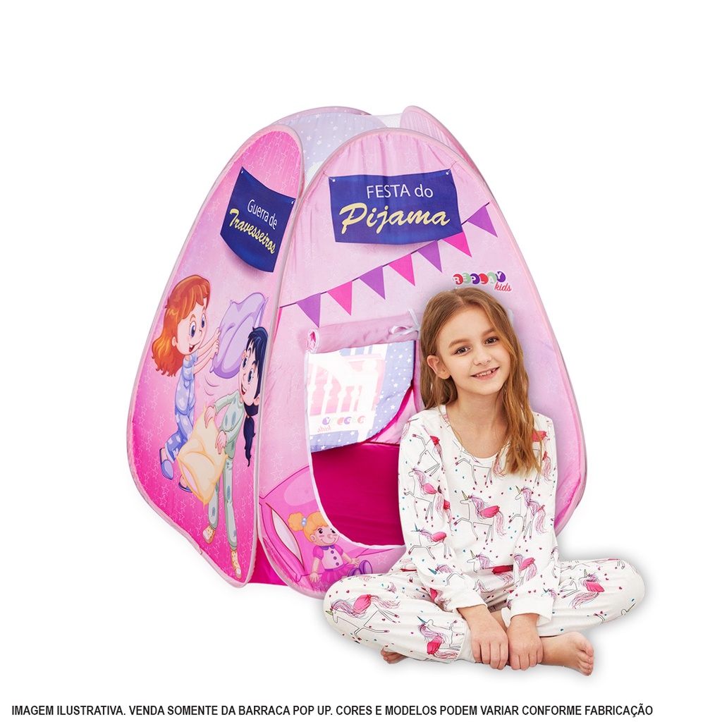 Barraca Infantil Pop up Festa do Pijama - Replay Kids - Mom & Baby