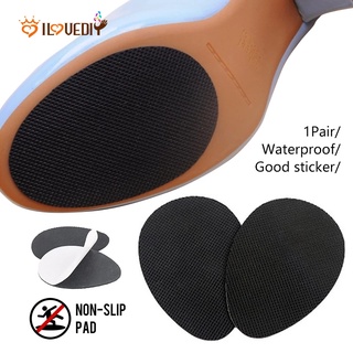 1 Par Adesivo Autocolante Durável Antiderrapante Para Sapatos/Alto Salto/Protetor De Sola De Borracha