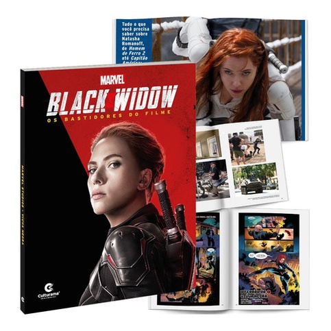 Livro Ilustrado Marvel Viúva Negra Os Bastidores Do Filme