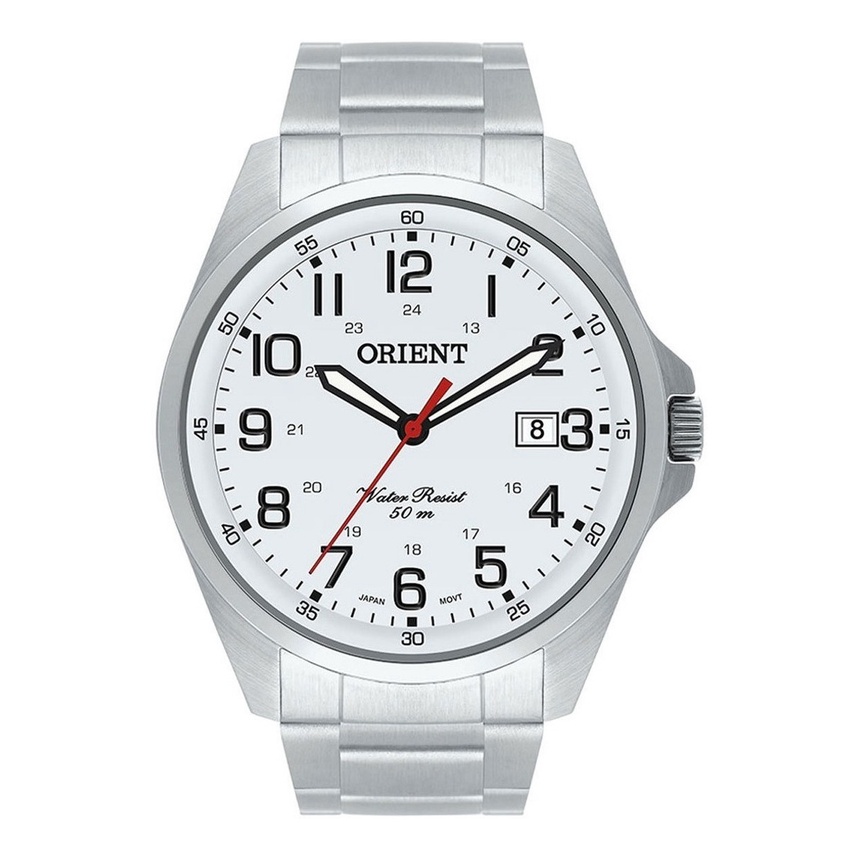 Relogio Orient Masculino Mbss1171 S2sx Branco