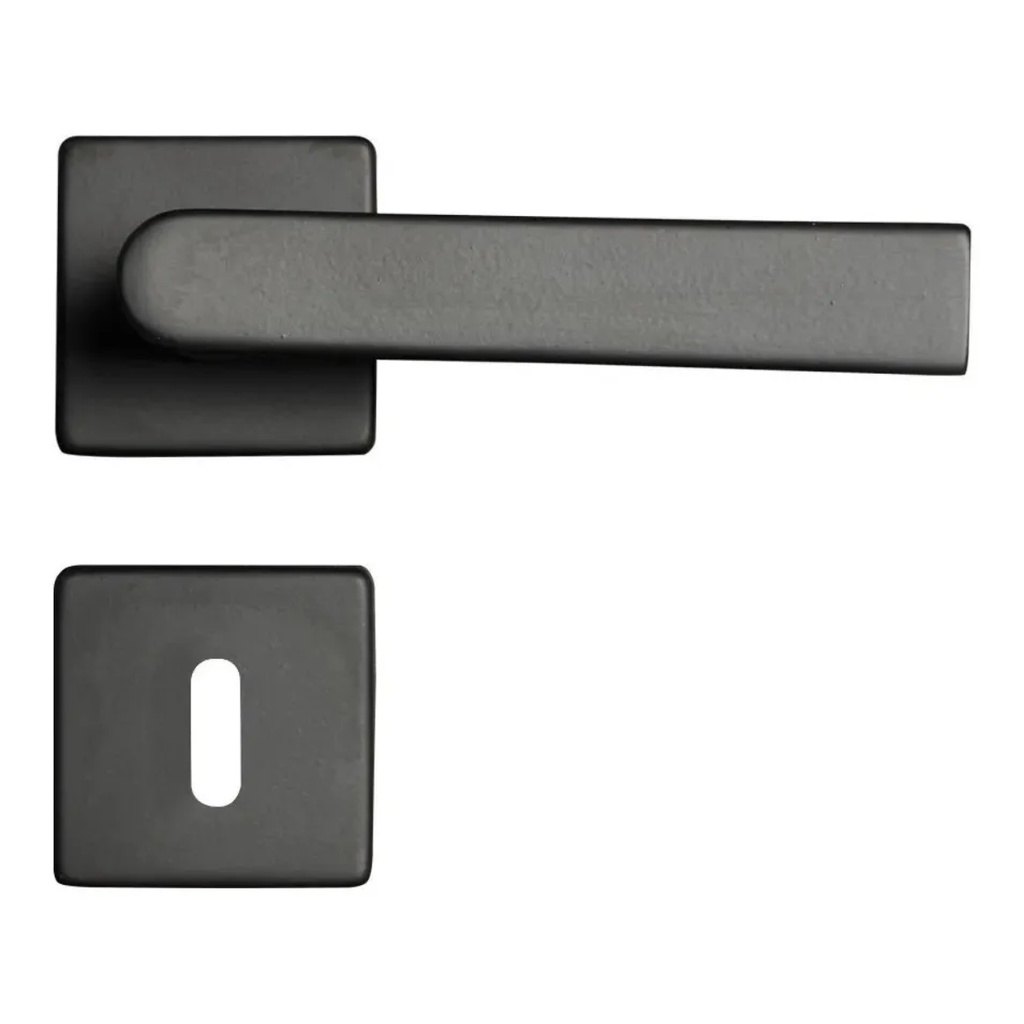 Fechadura Porta Interna Zm Concept 414 40mm Preto Pado