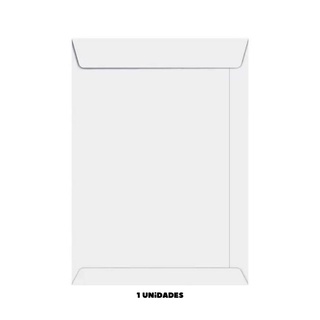 Envelope Saco Branco 240x340mm 90g - Foroni / Papelaria / Escritório / Utilidades / Envelopes