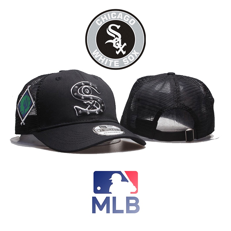 Mlb Chicago Branco Sox Cap Unisex Boné De Beisebol Chapéus Esporte Caps ...