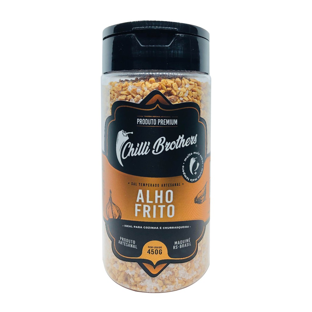 Sal De Parrilla Alho Frito Chilli Brothers 450gr BeeCost