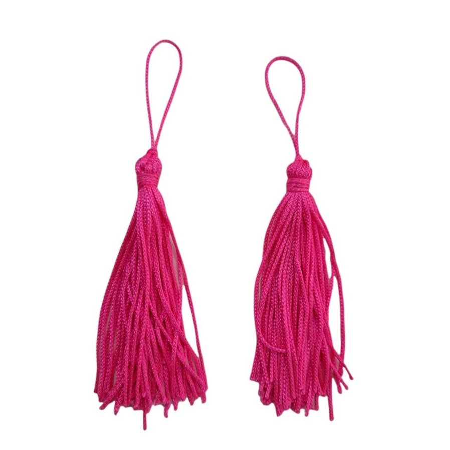 Espanador - Rosa Fluorescente - 7Cm - Pct c/ 10 Unid