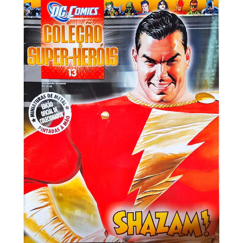 Revista Dc Comics Coleção Super Heróis 13 Shazam