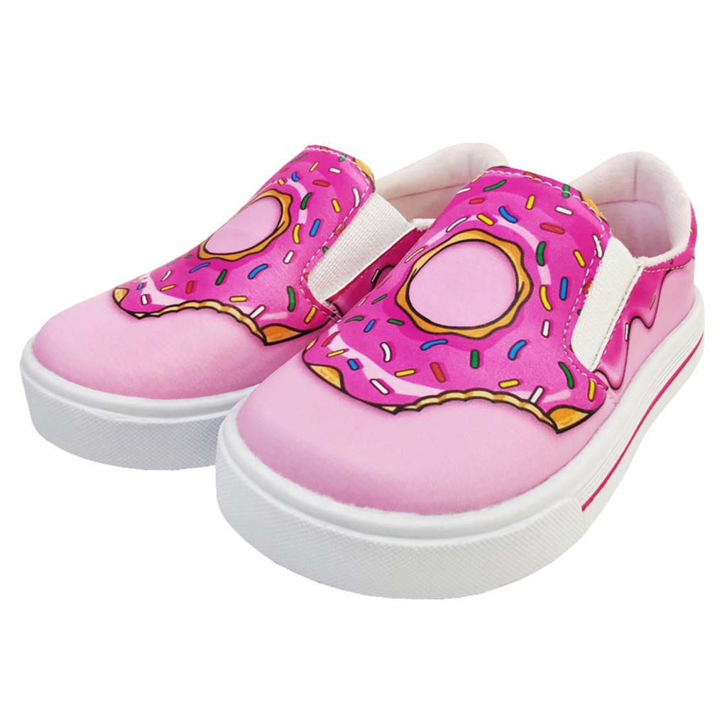 Tênis Infantil Feminino Casual Iate Donuts, Tenis Infantil Menina Magicc Kids T-004