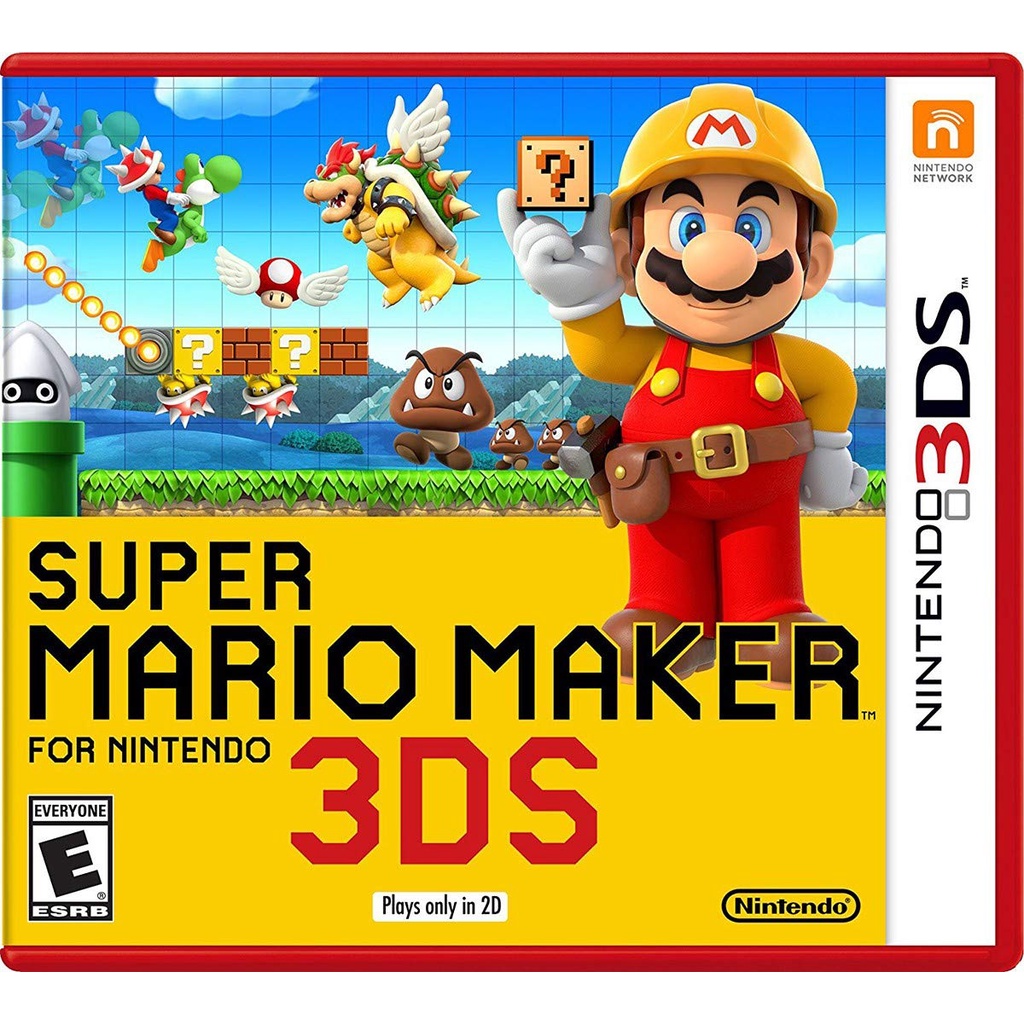 Super Mario Maker 3DS Midia Fisica em Oferta na Shopee