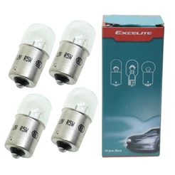Lampada da Placa Tamanho Medio 1 Polo 12v 5w 4 Uni Excelite