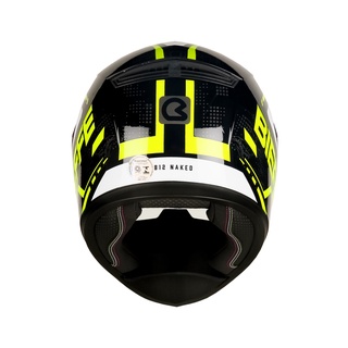 Capacete Bieffe B Naked Preto Com Amarelo Shopee Brasil