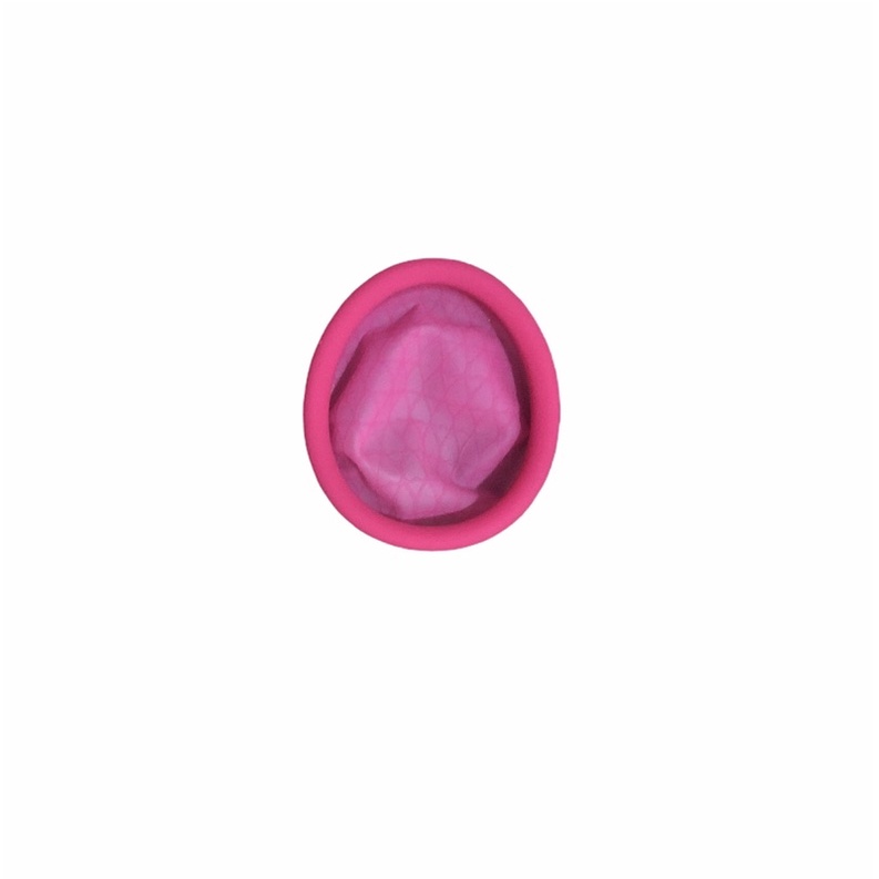 Disco menstrual de silicone médico - coletor menstrual sem vácuo para uso diário