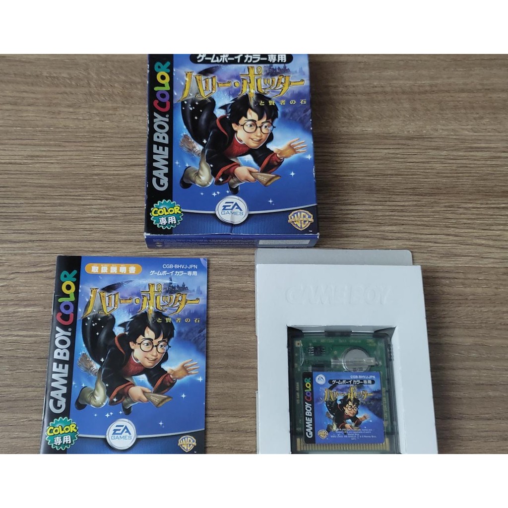 Harry Potter E A Pedra Filosofal Original Jp Game Boy Coloro - Desconto ...