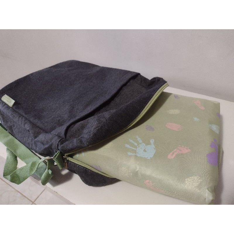 Conjunto Papai E Bebe Com Mochila E Tapete Natura Shopee Brasil