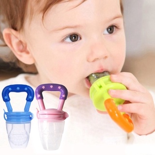 New Fresco Frutas Alimento Crianças Bico Alimentador De Leite Seguro Para O Bebê Chupeta Mamadeiras Teat Nibbbler Silicone