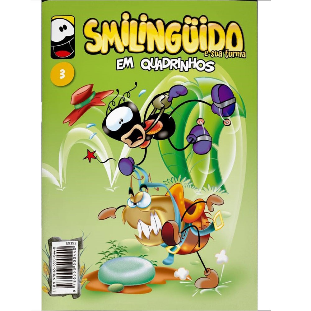 Smilinguido em Quadrinhos e sua Turma | Volume 3 em Oferta na Shopee