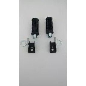 Pedaleira Traseira Suporte Yes/Intruder 125 Par C/4 Peças