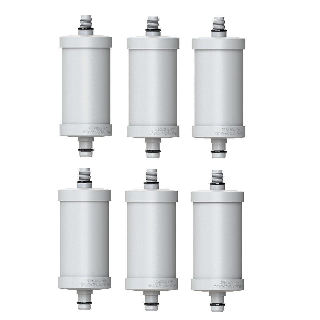 Refil Vela Filtro Pro Saude vela torneira filtro Kit 6 refis filtro universal Rosquear kit 6 velas