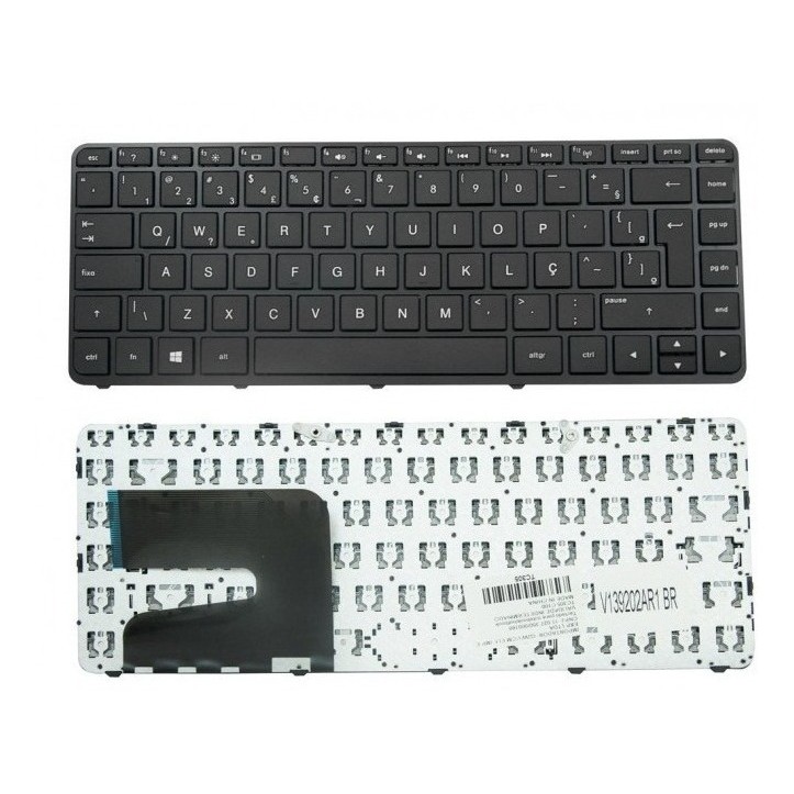 Teclado Para Sleekbook Hp Pavilion 14-n050br 14-n010br Com Ç