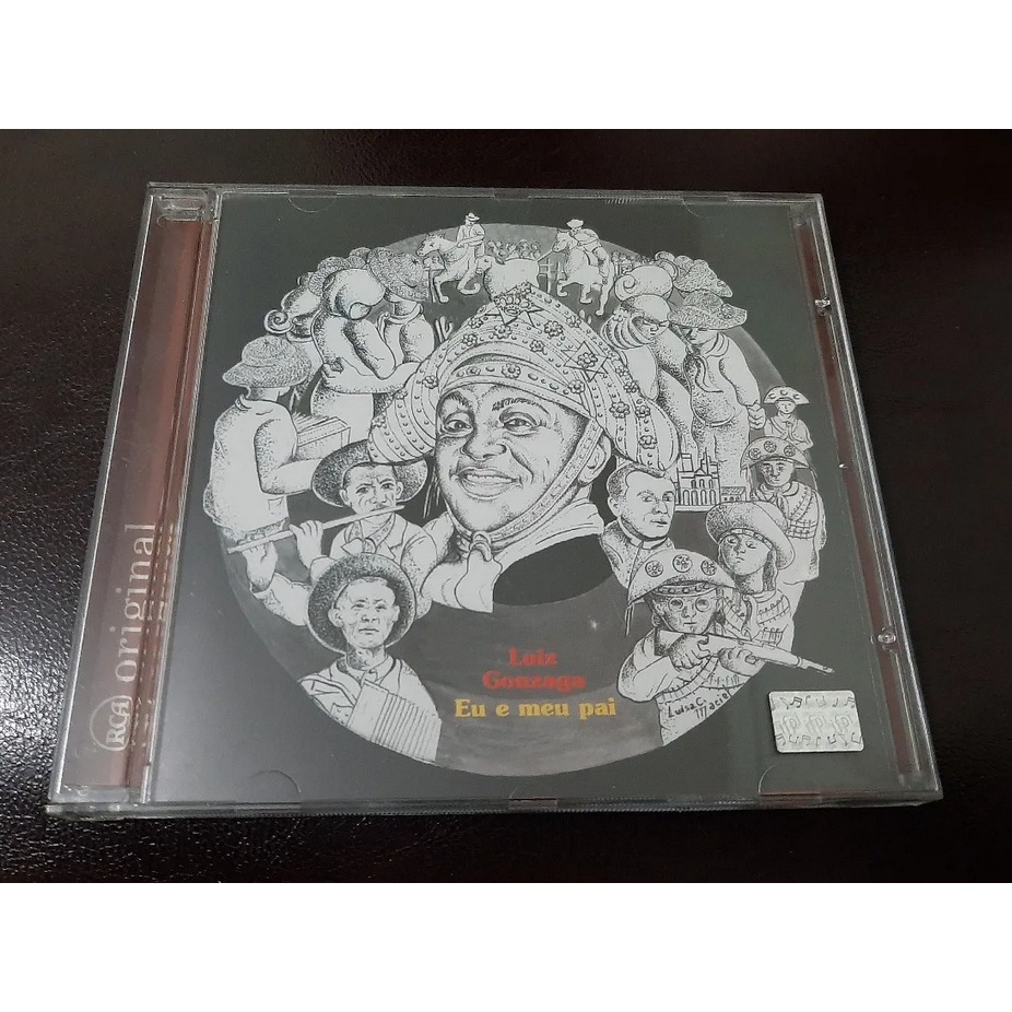 Cd Luiz Gonzaga - Eu e Meu Pai - RCA Original - Ótimo Estado