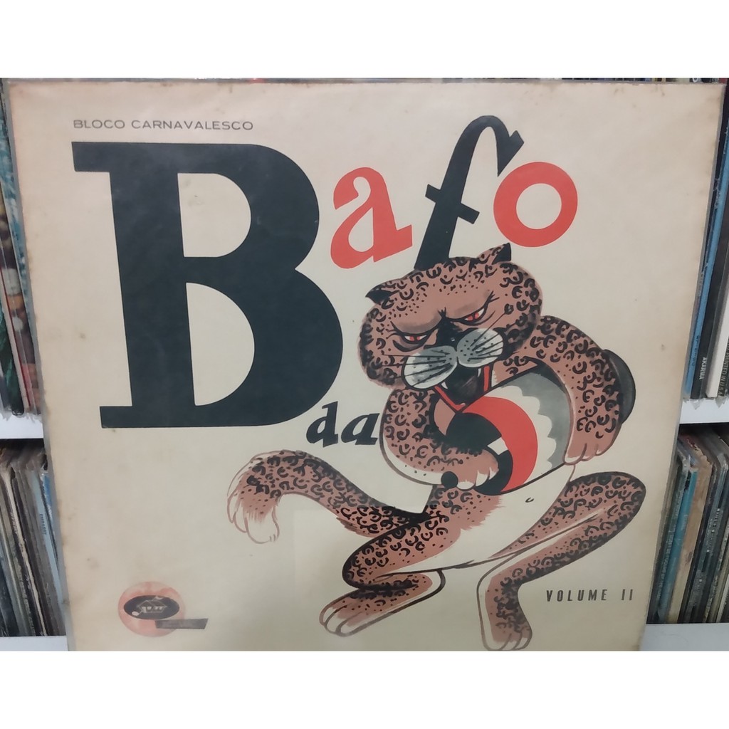 LP - BAFO DA ONÇA - BLOCO CARNAVALESCO - VOL 2