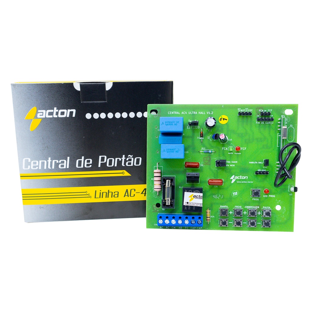 Central Placa De Comando Portão Eletrônico Rossi Nkxh30fs Compatível