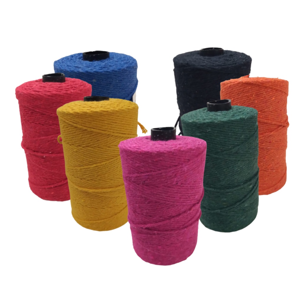 Barbante de Algodão Colorido Fio 4/6 com 200m - Piratininga em Oferta na Shopee