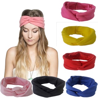 Faixa Para Cabelo Headband Modelo Turbante Varias Cores