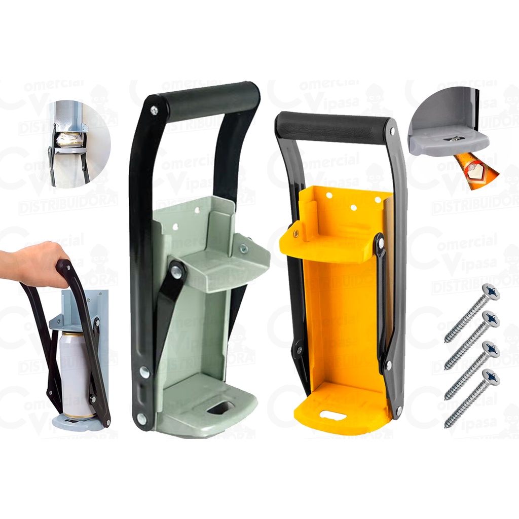 Amassador De Latas Latinhas Latão Manual E Abridor De Garrafas Em Alumínio em Oferta na Shopee