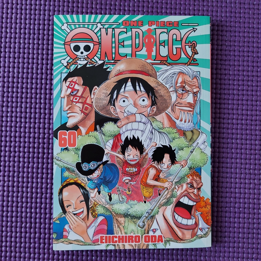 One Piece N 60 61 Com Poster Da Editora 62 63 64 Poster Manga Pt Br Panini Shopee Brasil