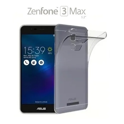Capa Asus Zenfone 3 Max tela 5.2  - Zc520tl Ultra Fina Casca Ovo Transparente 1