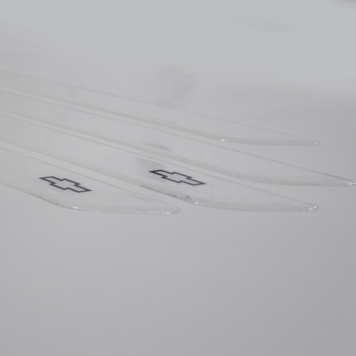 Protetor 3d Transparente Soleira Porta Carro Veículo Compatível Corsa