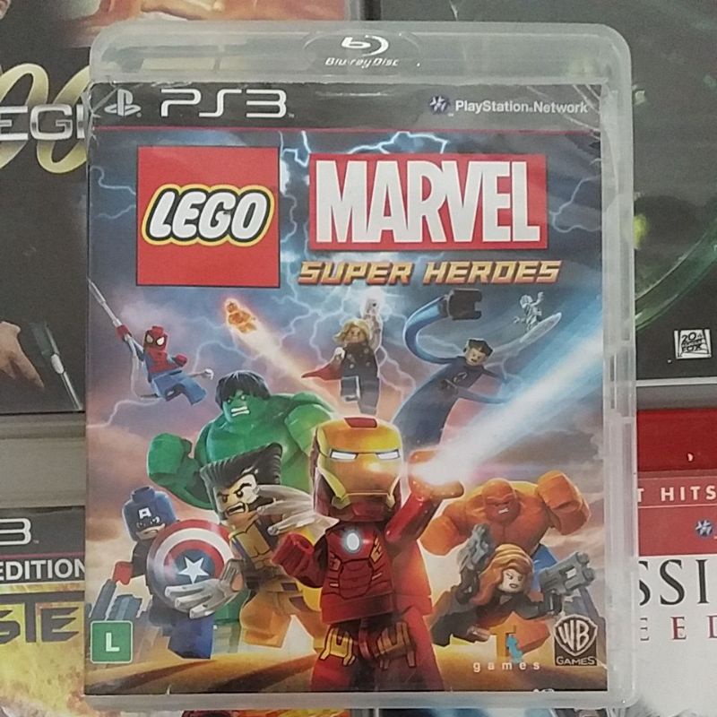 PS3 LEGO MARVEL SUPER HEROES (SEMINOVO)