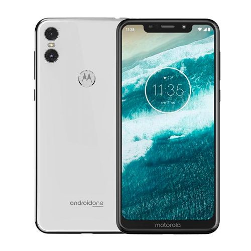 Tampa Vidro Traseira Motorola Moto One Branco Xt1941 Original