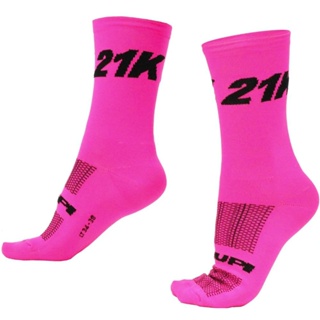 Meia HUPI 21k Rosa Neon em Oferta na Shopee