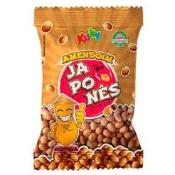 Amendoim Salgado tipo Japonês 400g Unidade - Kuky