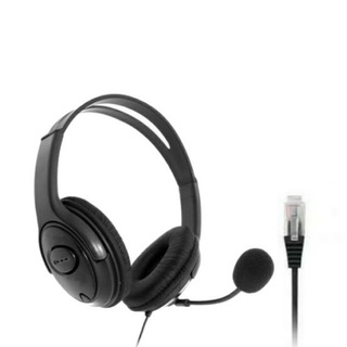 Fone Headset RJ9 Bi Auricular NOVO