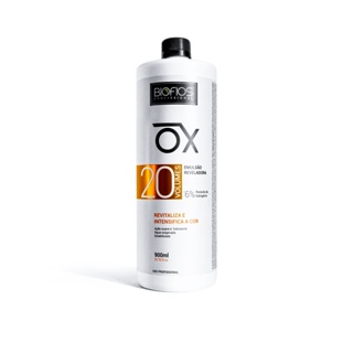 Ox 20 Volumes Emulsão Reveladora Biofios 900ml Água Oxigenada em Oferta na Shopee